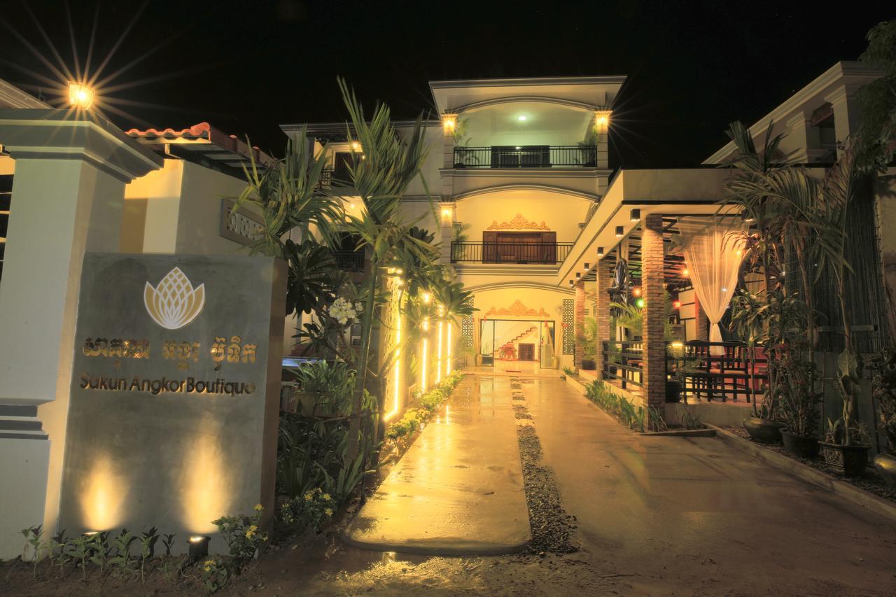 Sakun Angkor Boutique Hotel Siem Reap Exterior foto