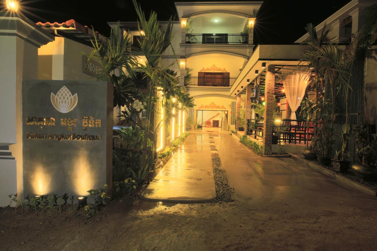 Sakun Angkor Boutique Hotel Siem Reap Exterior foto