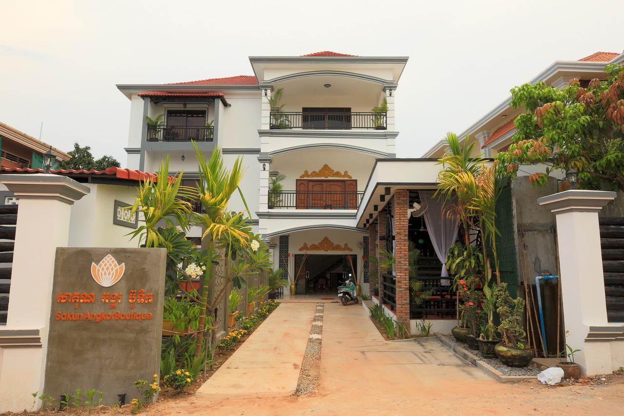 Sakun Angkor Boutique Hotel Siem Reap Exterior foto